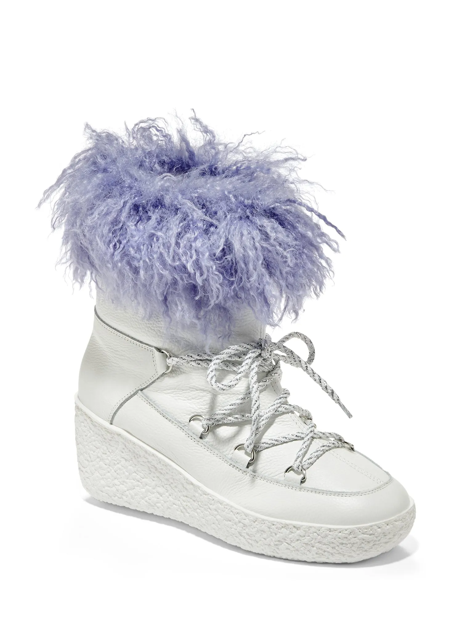 Micaela Mongolian Eco Fur Boot