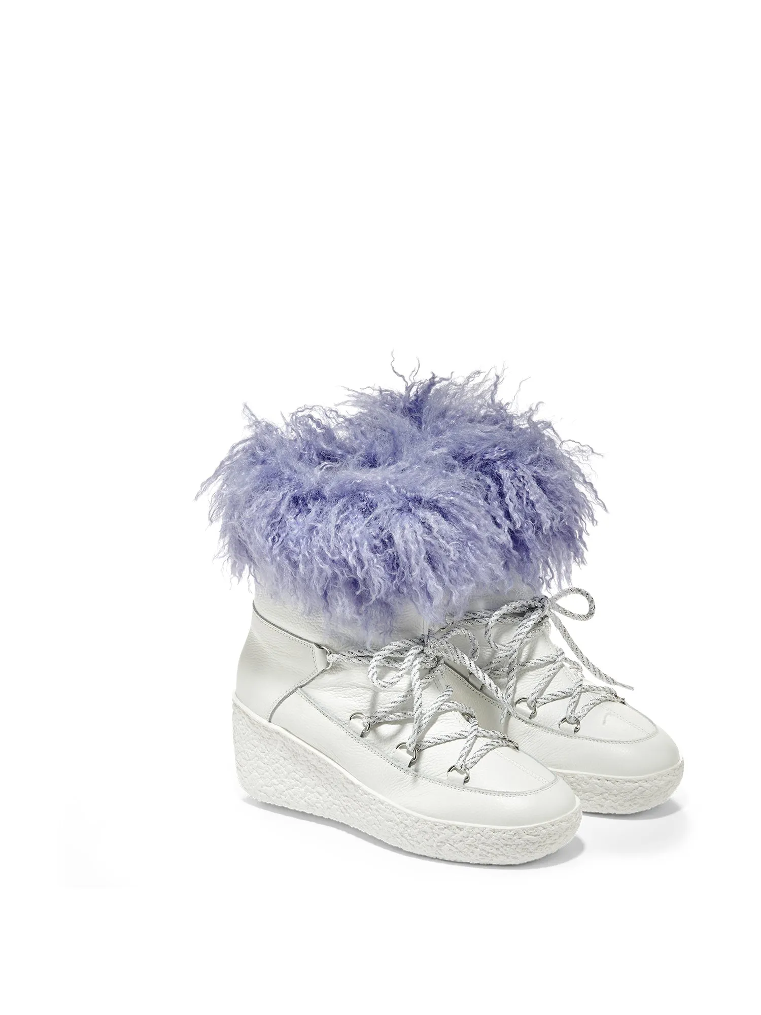 Micaela Mongolian Eco Fur Boot