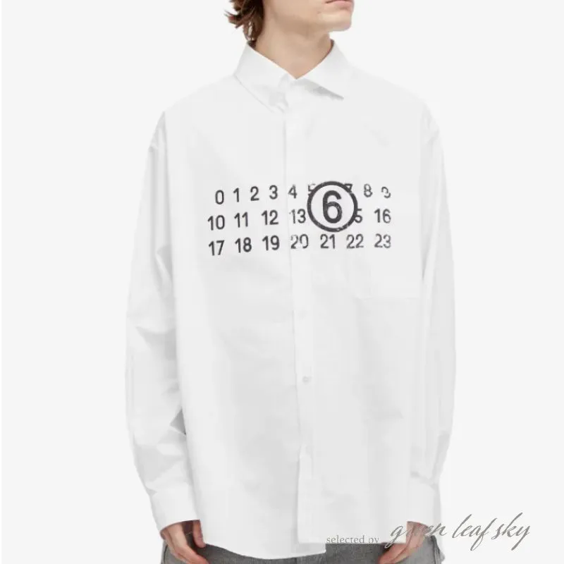 MM6 Maison Margiela  |Long Sleeves Cotton Shirts