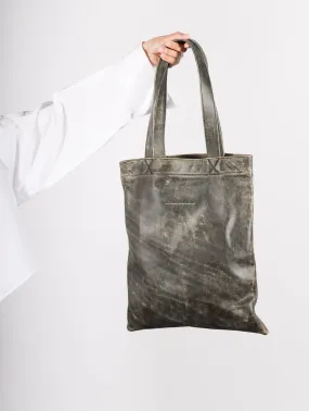 MM6 Simple Tote Bag in Black by MM6 Maison Margiela