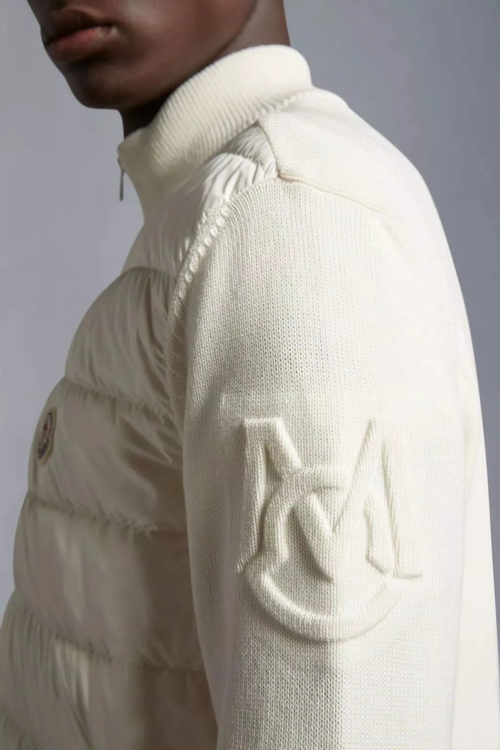 MONCLER  |Padded Cotton Zip-Up Cardigan