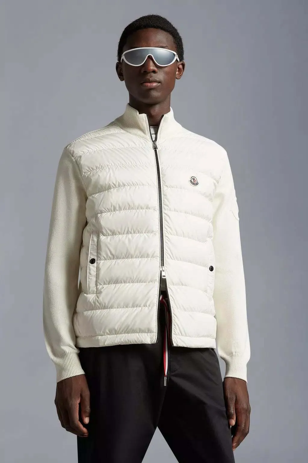 MONCLER  |Padded Cotton Zip-Up Cardigan