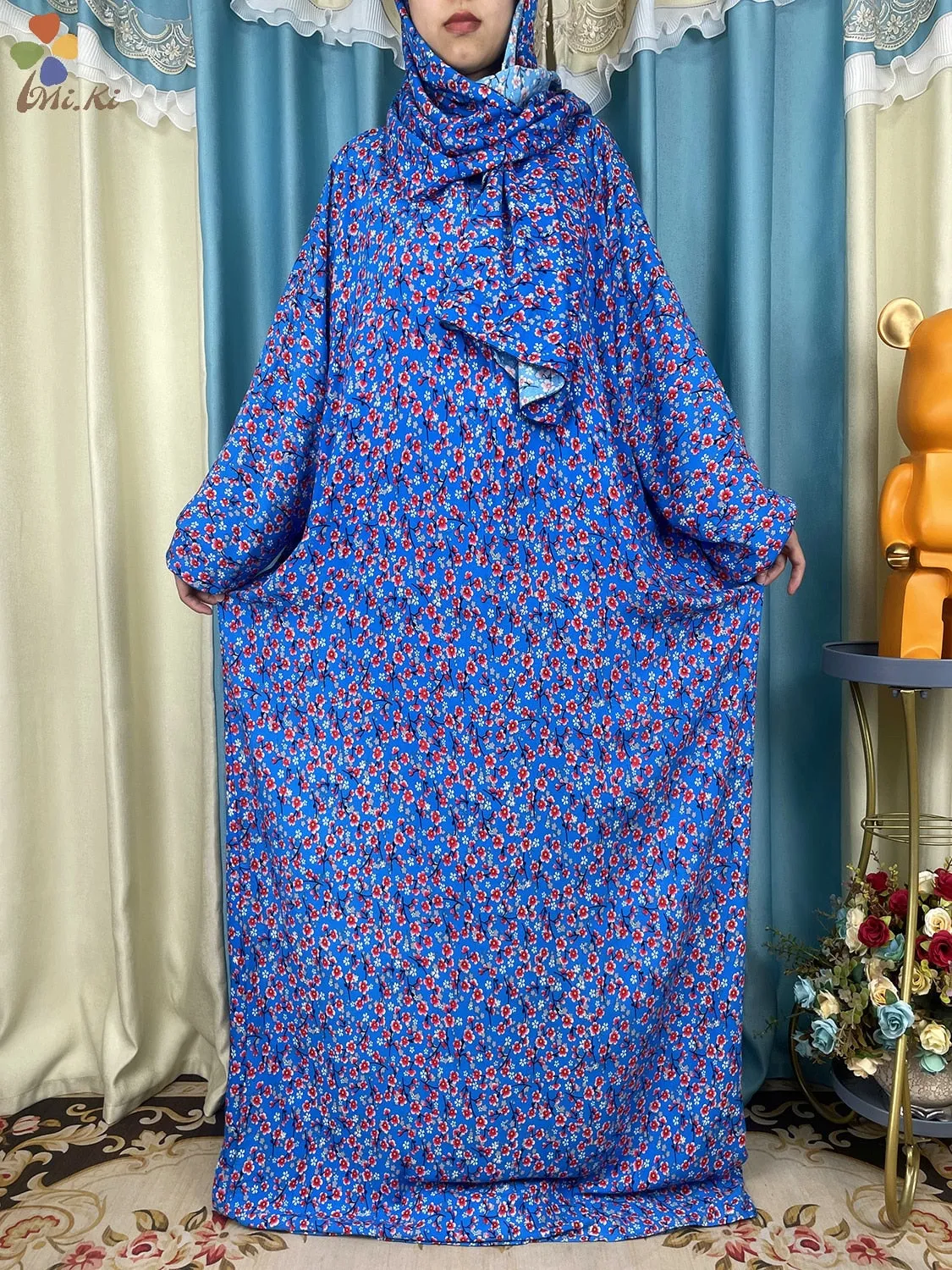 Muslim Cotton Abaya For Women