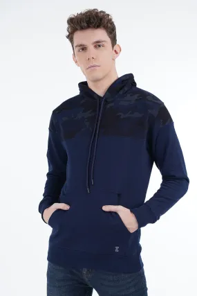 Navy Camo Hoodie