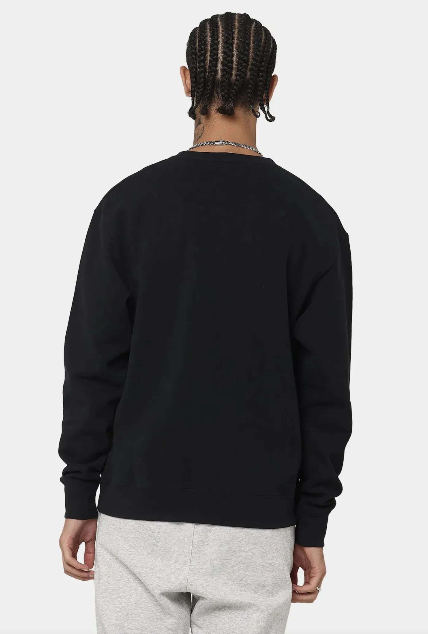 Nike  |Crew Neck Pullovers Street Style U-Neck Long Sleeves Plain