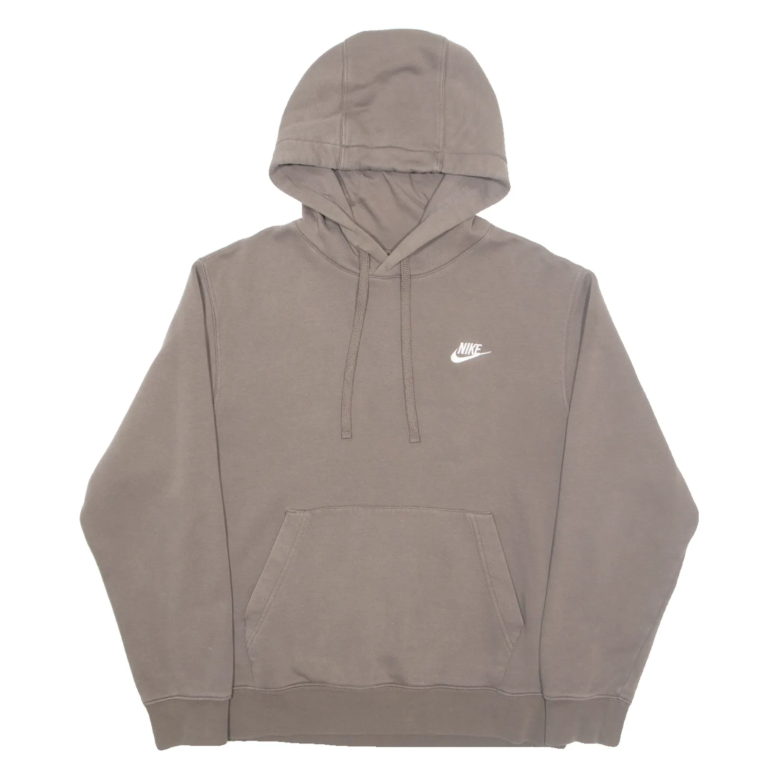 NIKE Mens Brown Hoodie S