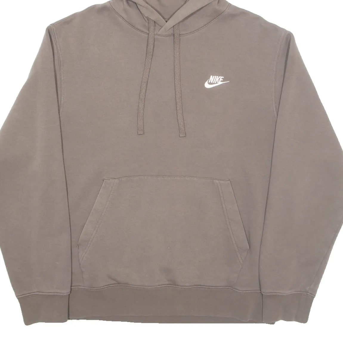 NIKE Mens Brown Hoodie S