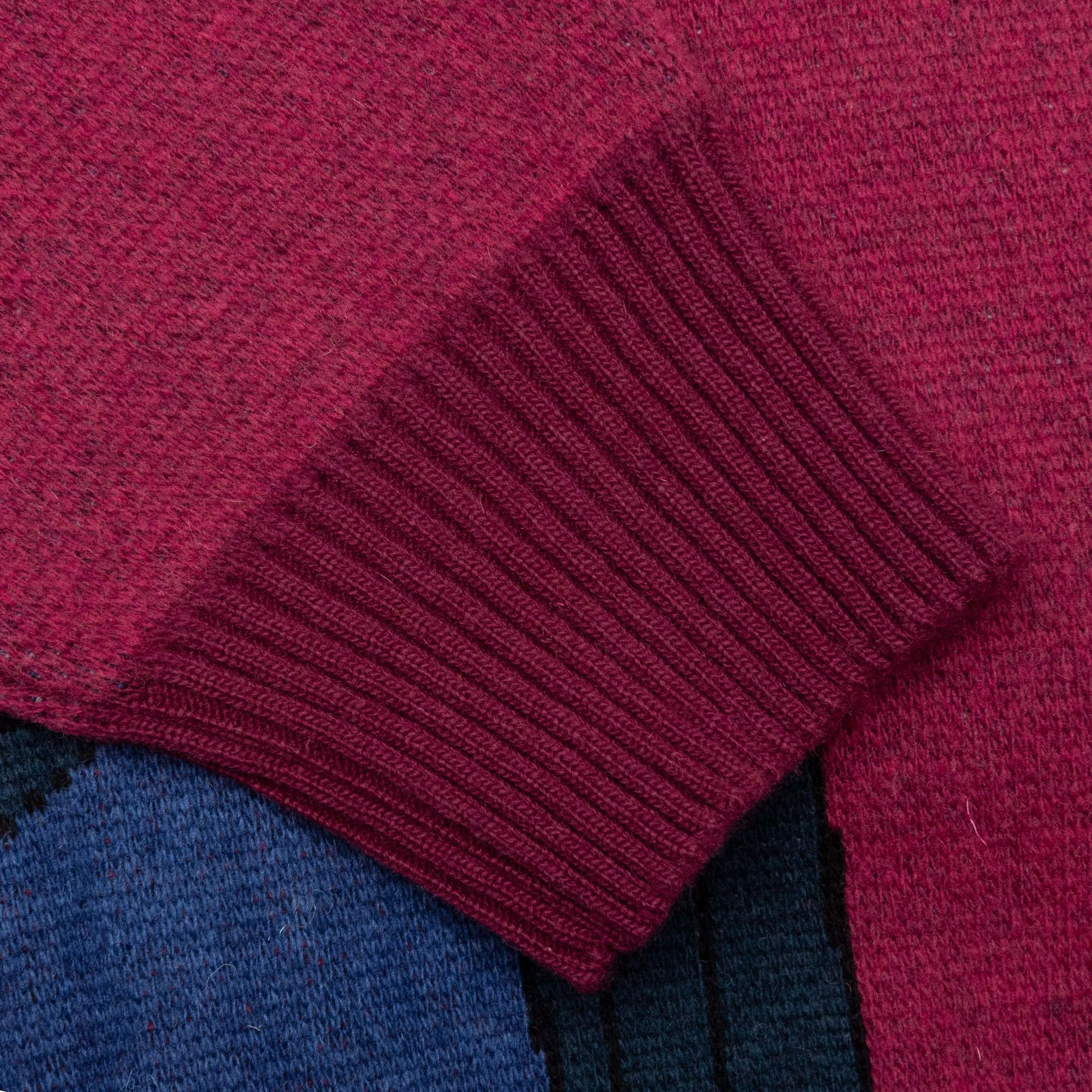 No Parking Knitted Cardigan - Beet Red