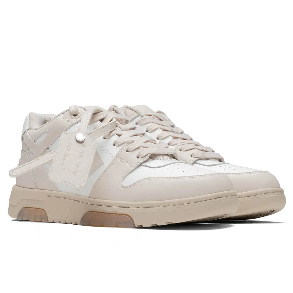 Out Of Office Calf Leather - Beige/White