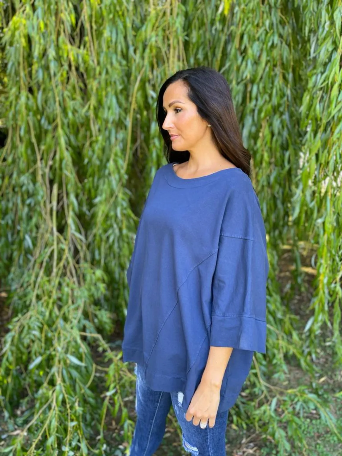 Oversized Basic Sweat Top Isla