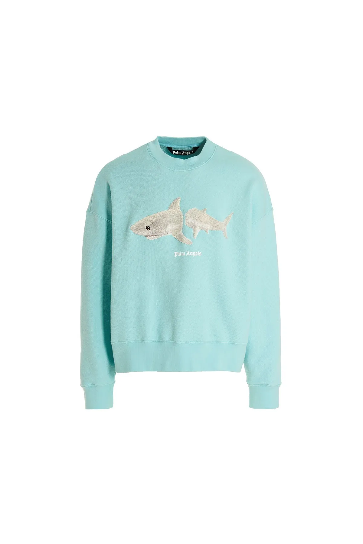 Palm Angels  |Crew Neck Pullovers Monogram Tropical Patterns