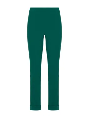 Pantalone a Sigaretta con tasche in Super Fresh - Aventurine