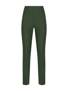 Pantalone a sigaretta in tessuto Compact - Kombu Green