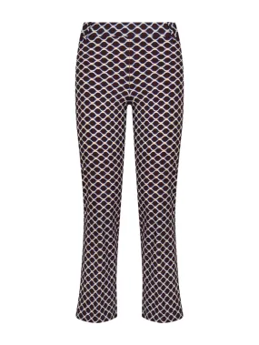 Pantalone Flare in Digital Compact - Fant. Bison