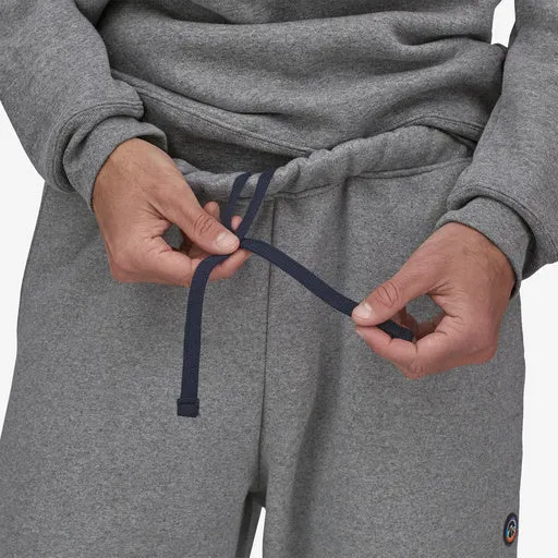 Patagonia Fitz Roy Icon Uprisal Sweatpants - Gravel Heather