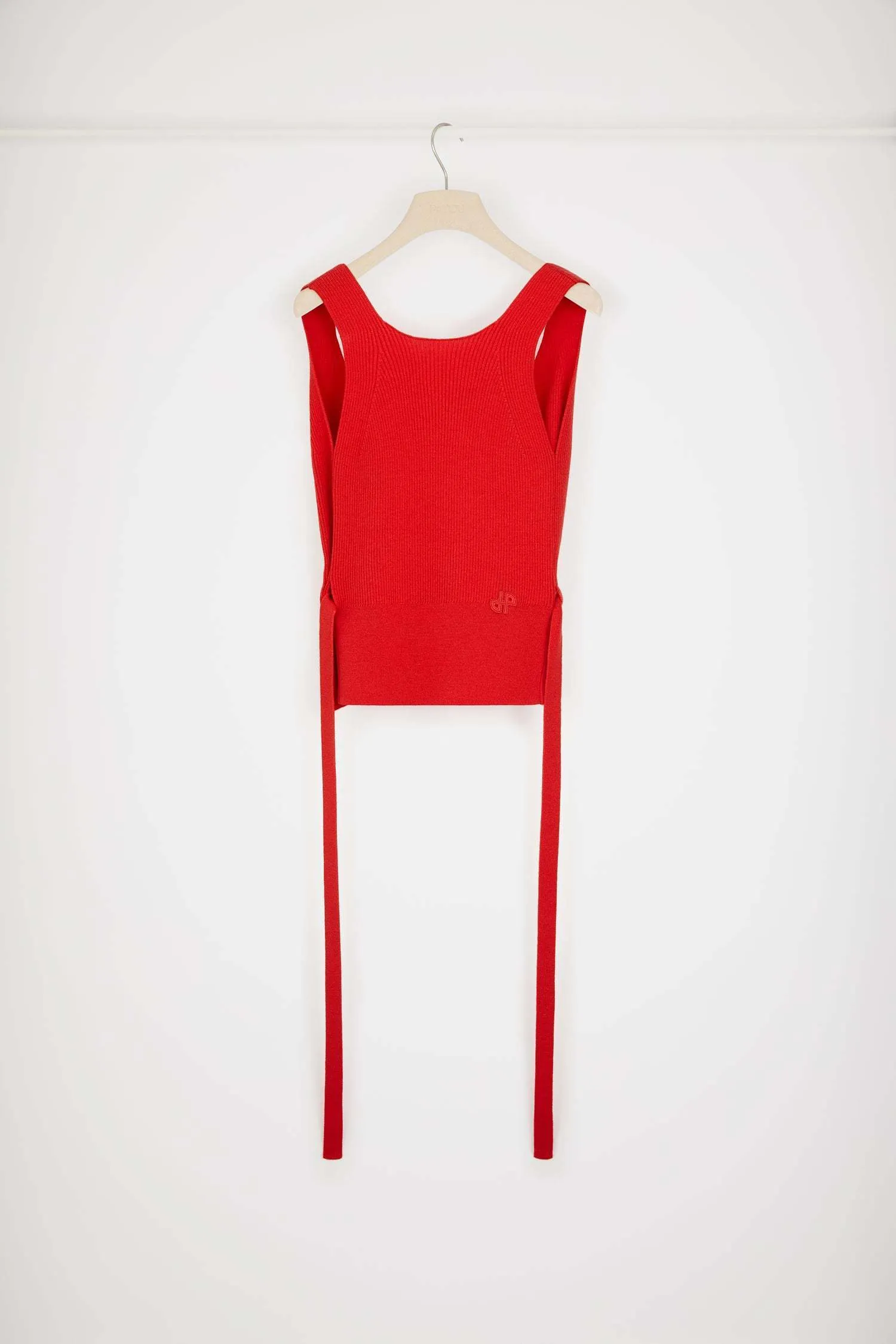 PATOU  |Casual Style Wool Cashmere Silk Sweat Sleeveless Halter Neck