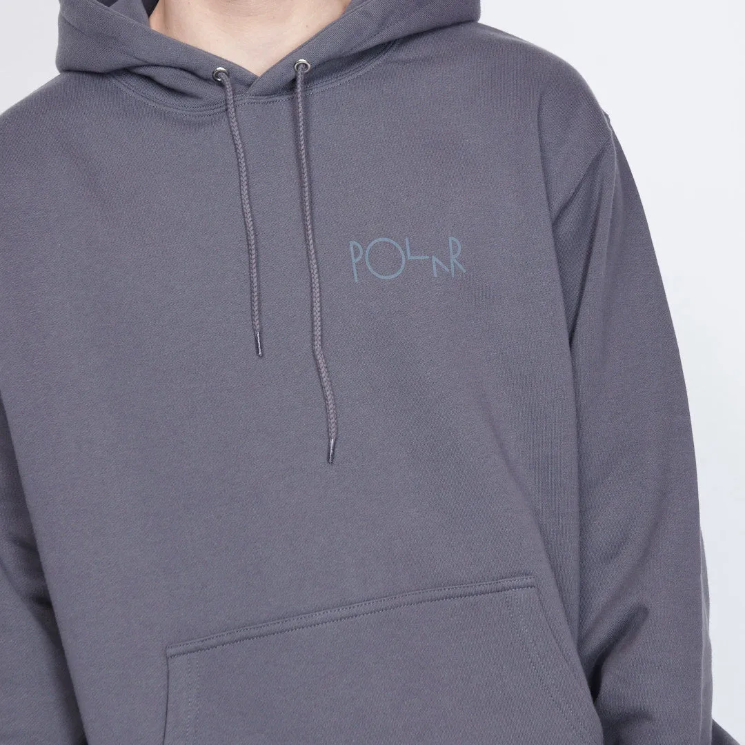 Polar Skate Co - Stroke Logo Hoodie (Graphite)