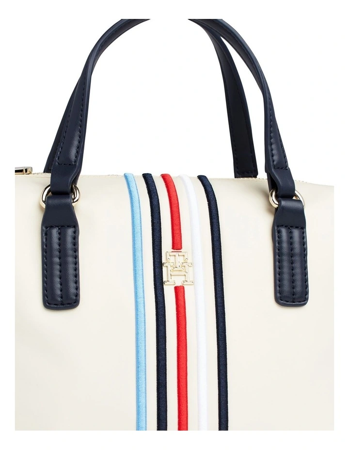 Poppy Small Corp Tote Bag in Calico