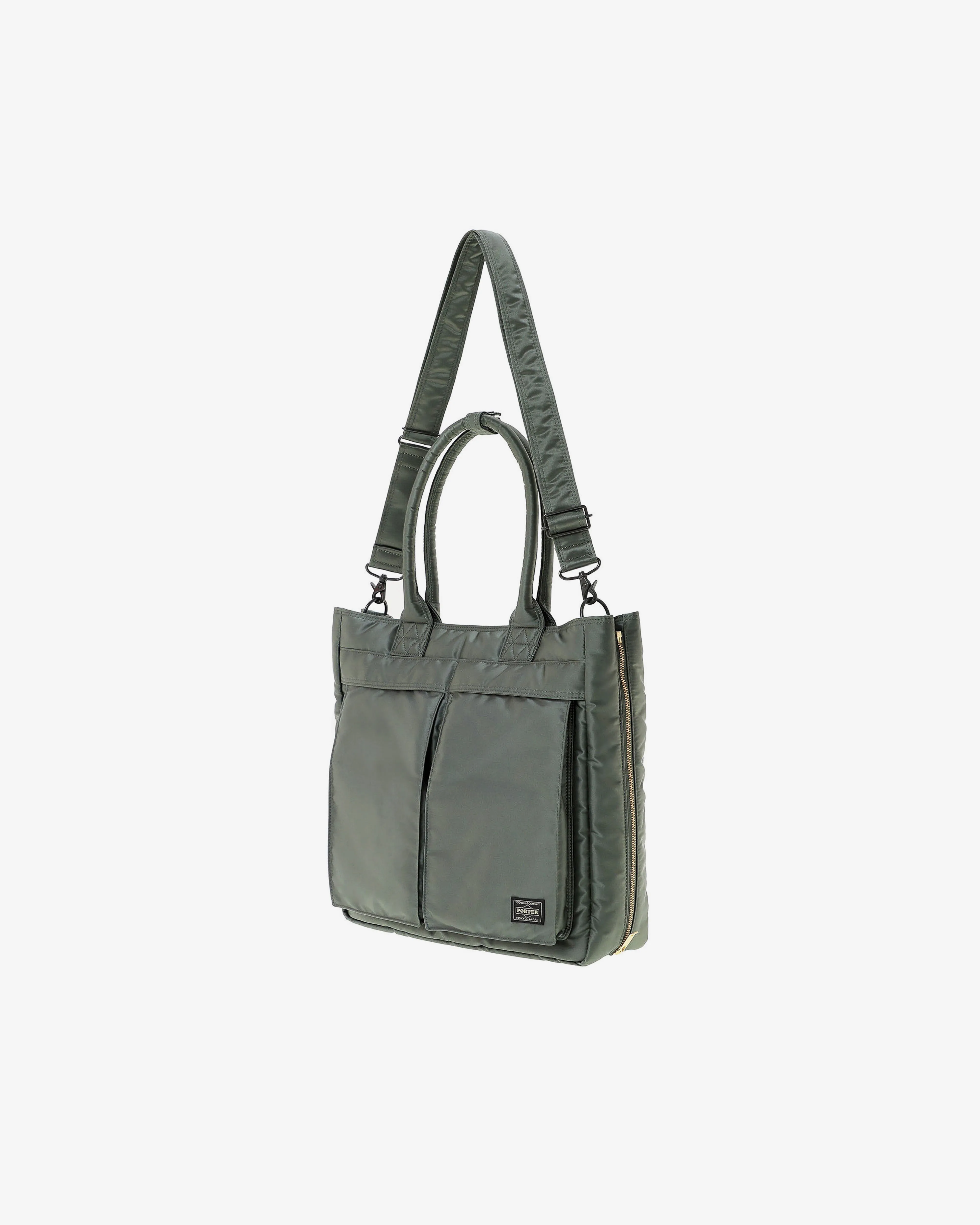 Porter Yoshida & Co. Tanker Carrying Tote Bag  Green