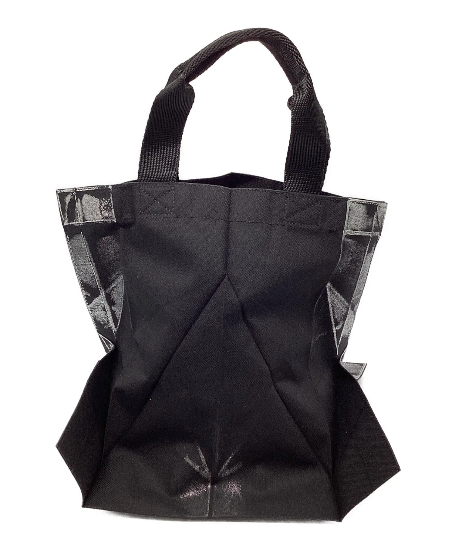 [Pre-owned] 132 5. ISSEY MIYAKE Foil printed origami tote bag IL55AG022