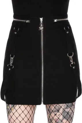 Pretty Kitty Mini Zip Skirt