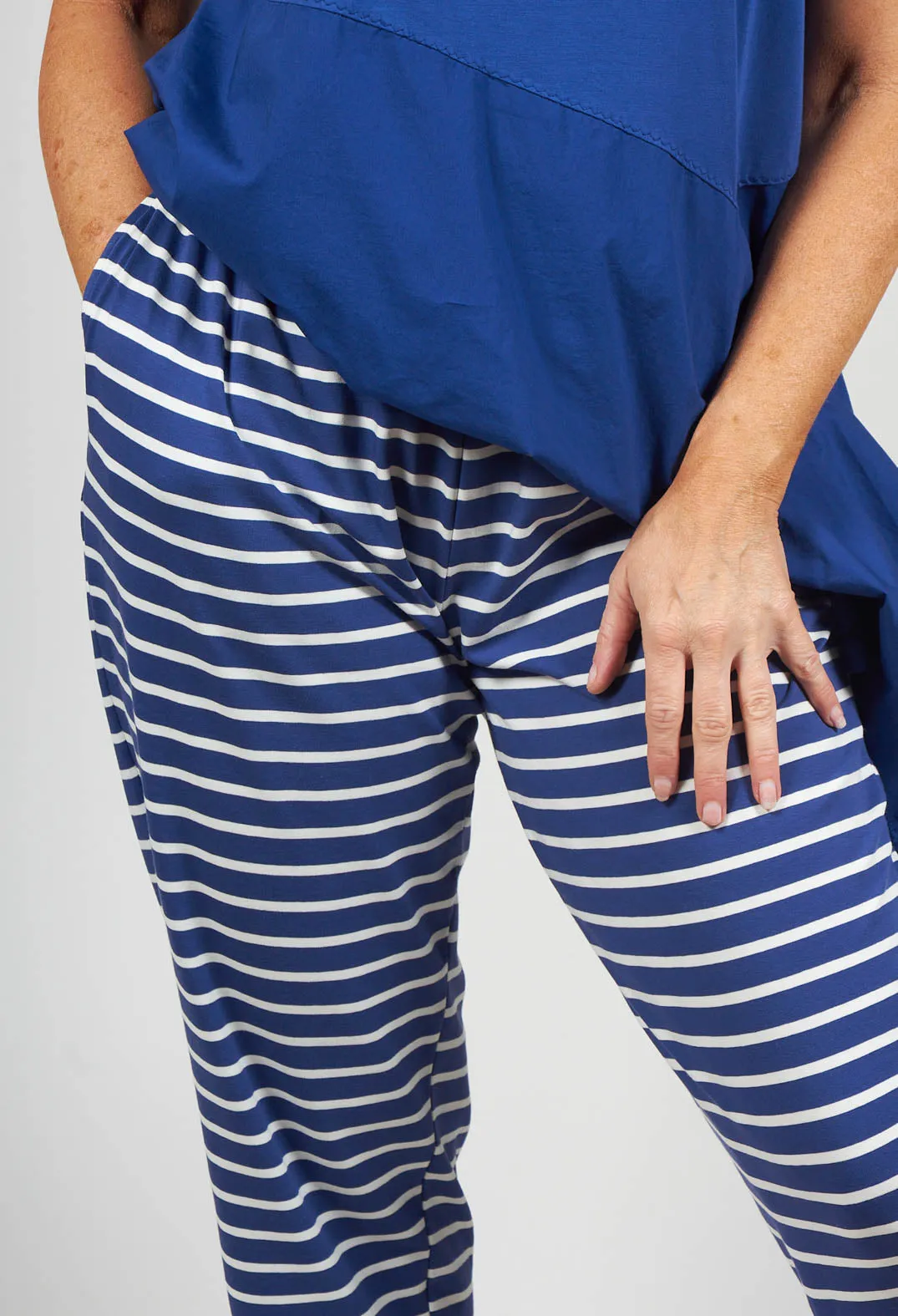 Raro Jr Trousers in Officina Stripe