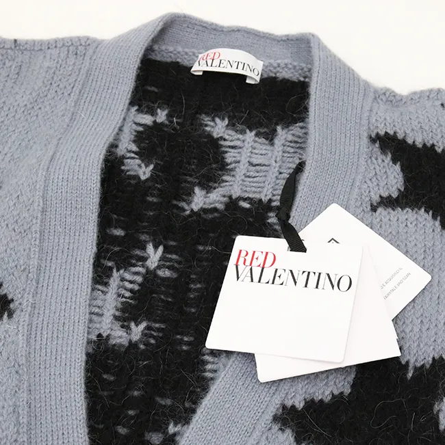 RED VALENTINO  |Star Casual Style Long Sleeves Medium Long Midi Office Style