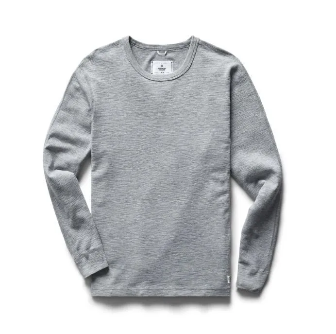 REIGNING CHAMP  |Crew Neck Pullovers Street Style Long Sleeves Plain Cotton