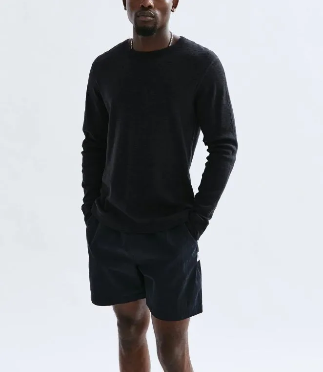 REIGNING CHAMP  |Crew Neck Pullovers Street Style Long Sleeves Plain Cotton