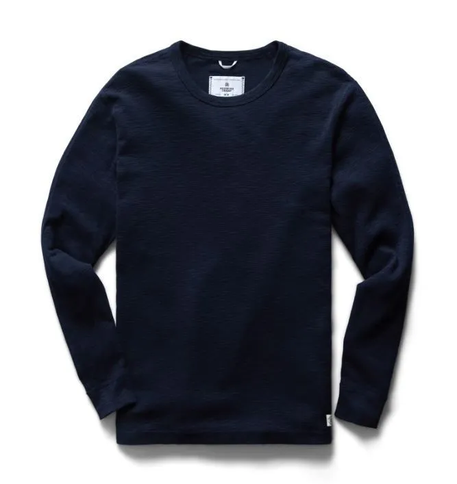 REIGNING CHAMP  |Crew Neck Pullovers Street Style Long Sleeves Plain Cotton