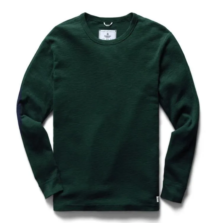 REIGNING CHAMP  |Crew Neck Pullovers Street Style Long Sleeves Plain Cotton