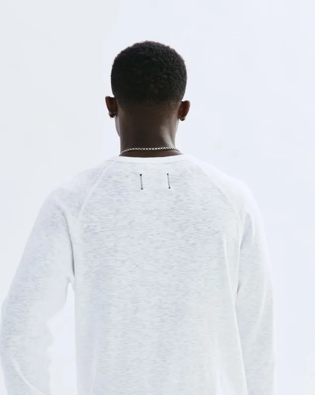 REIGNING CHAMP  |Crew Neck Pullovers Street Style Long Sleeves Plain Cotton