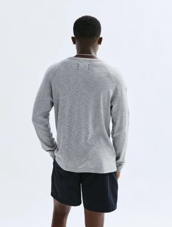 REIGNING CHAMP  |Crew Neck Pullovers Street Style Long Sleeves Plain Cotton