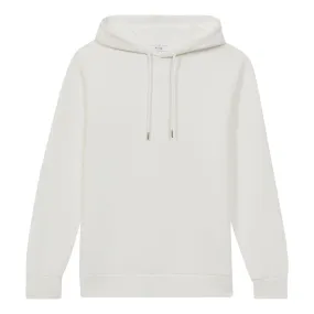 REISS Fabien Regular Fit Hoodie - WHITE