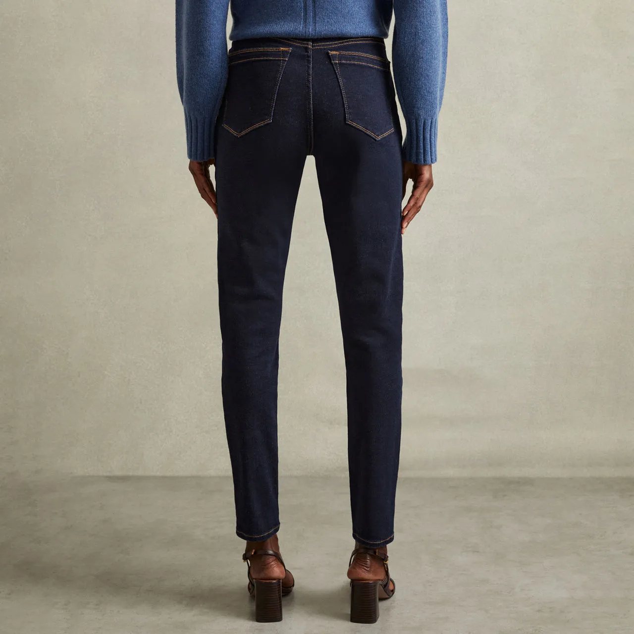 REISS Hattie Skinny-Leg Jeans - Blue