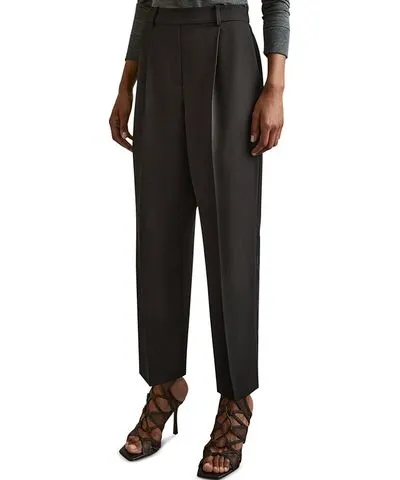 Reiss Petite Eden Taper Trousers Pull On