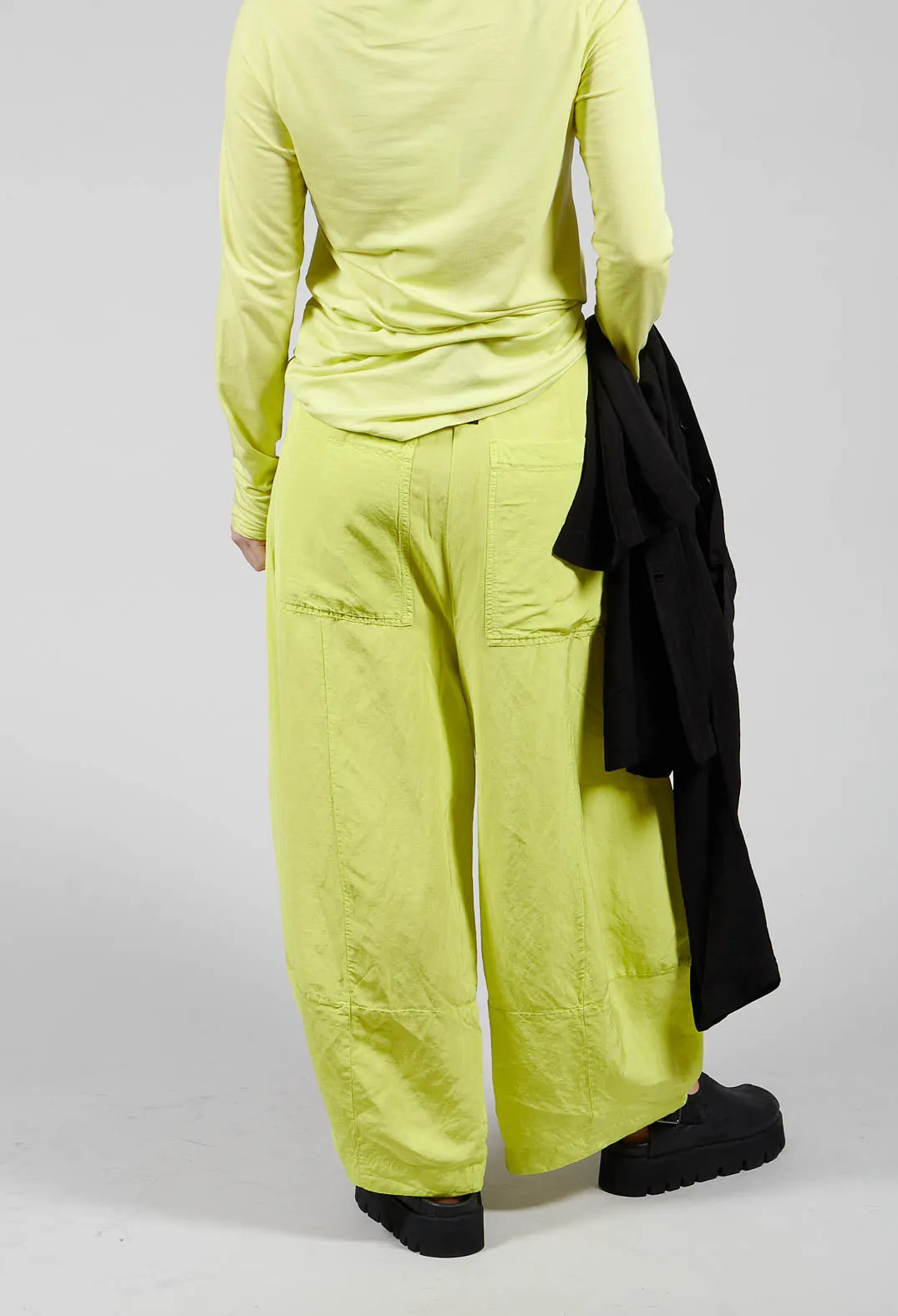 Relaxed Fit Balloon Trousers in Sun