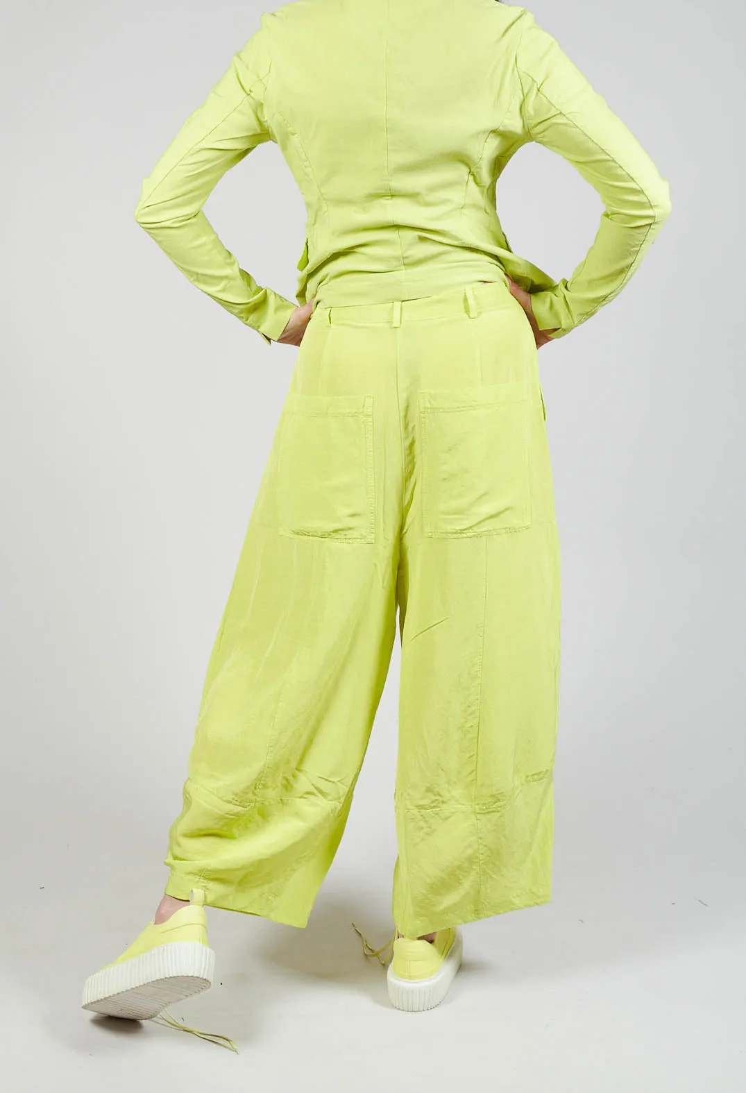 Relaxed Fit Balloon Trousers in Sun