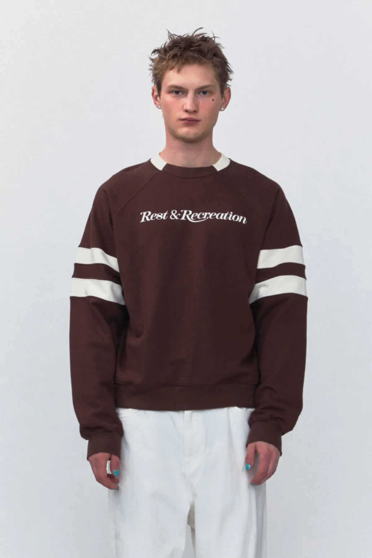 Rest & Recreation  |Unisex Street Style Long Sleeves Sweatshirts