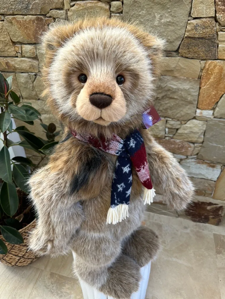 Rockcliffe Large Standing Plush Charlie Bears Limited Edition Bear No 662