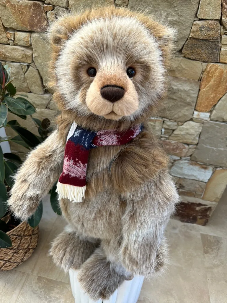 Rockcliffe Large Standing Plush Charlie Bears Limited Edition Bear No 662