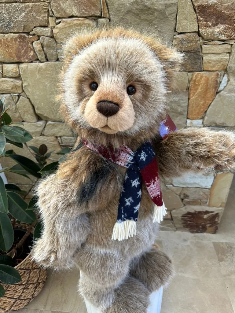 Rockcliffe Large Standing Plush Charlie Bears Limited Edition Bear No 662