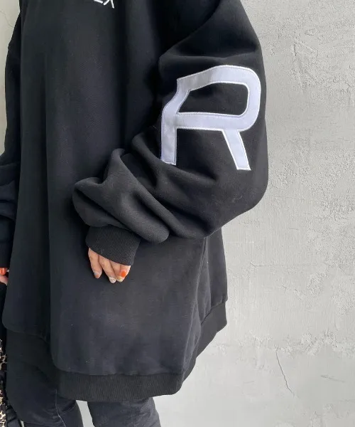 RVCA  |Crew Neck Pullovers Unisex Sweat Street Style Long Sleeves