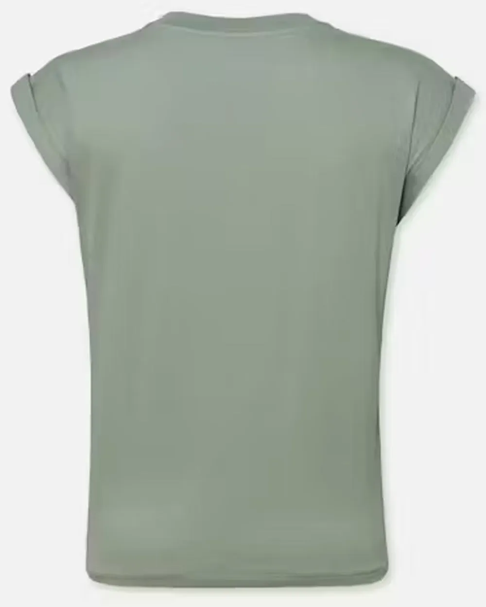 Sage Easy V Neck Tee