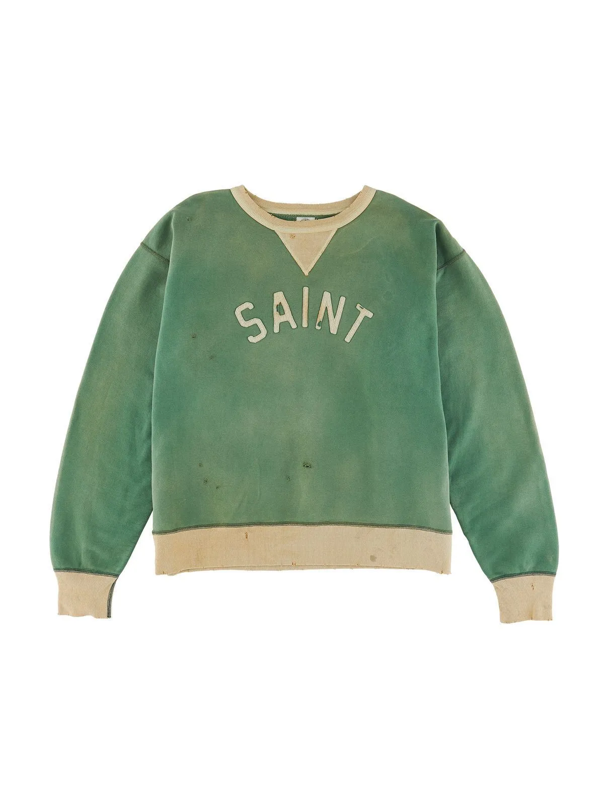 Saint Mxxxxxx  |Crew Neck Unisex Sweat Street Style Long Sleeves Plain