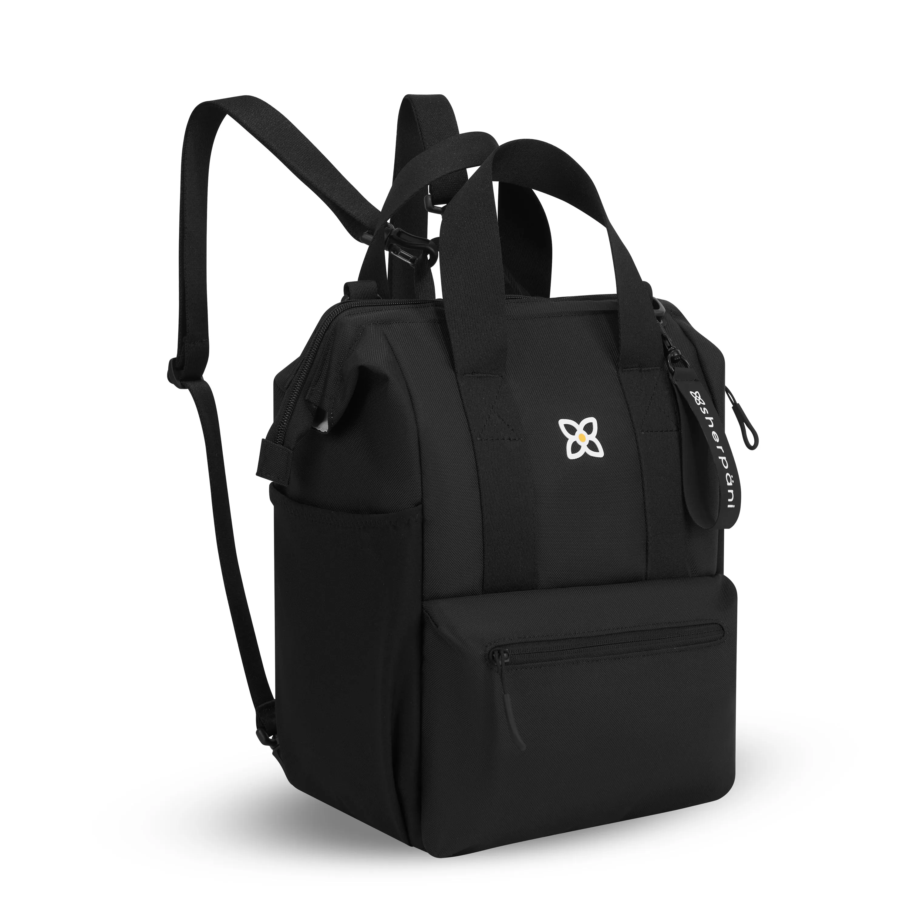 Sherpani Dispatch Convertible Tote Bag/Backpack raven