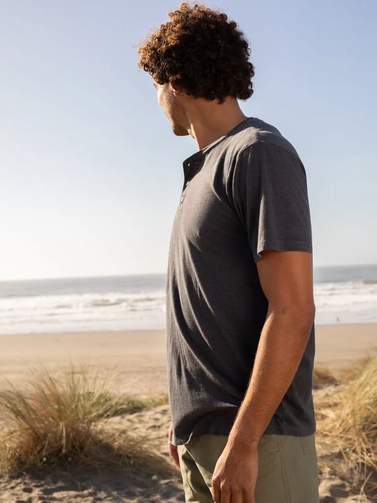 Short Sleeve Henley