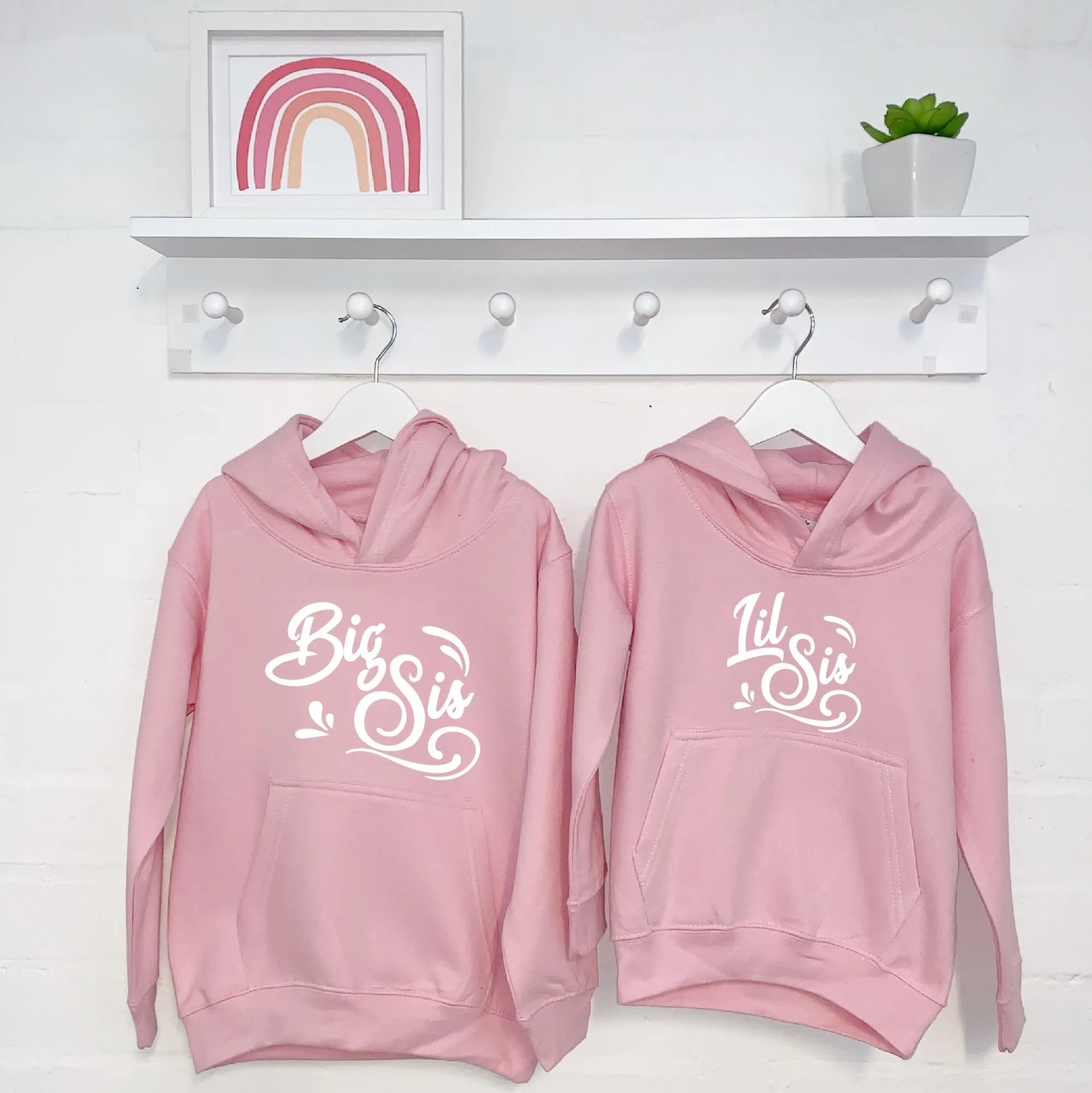 Sibling Waves Brother Sister Hoodie Set