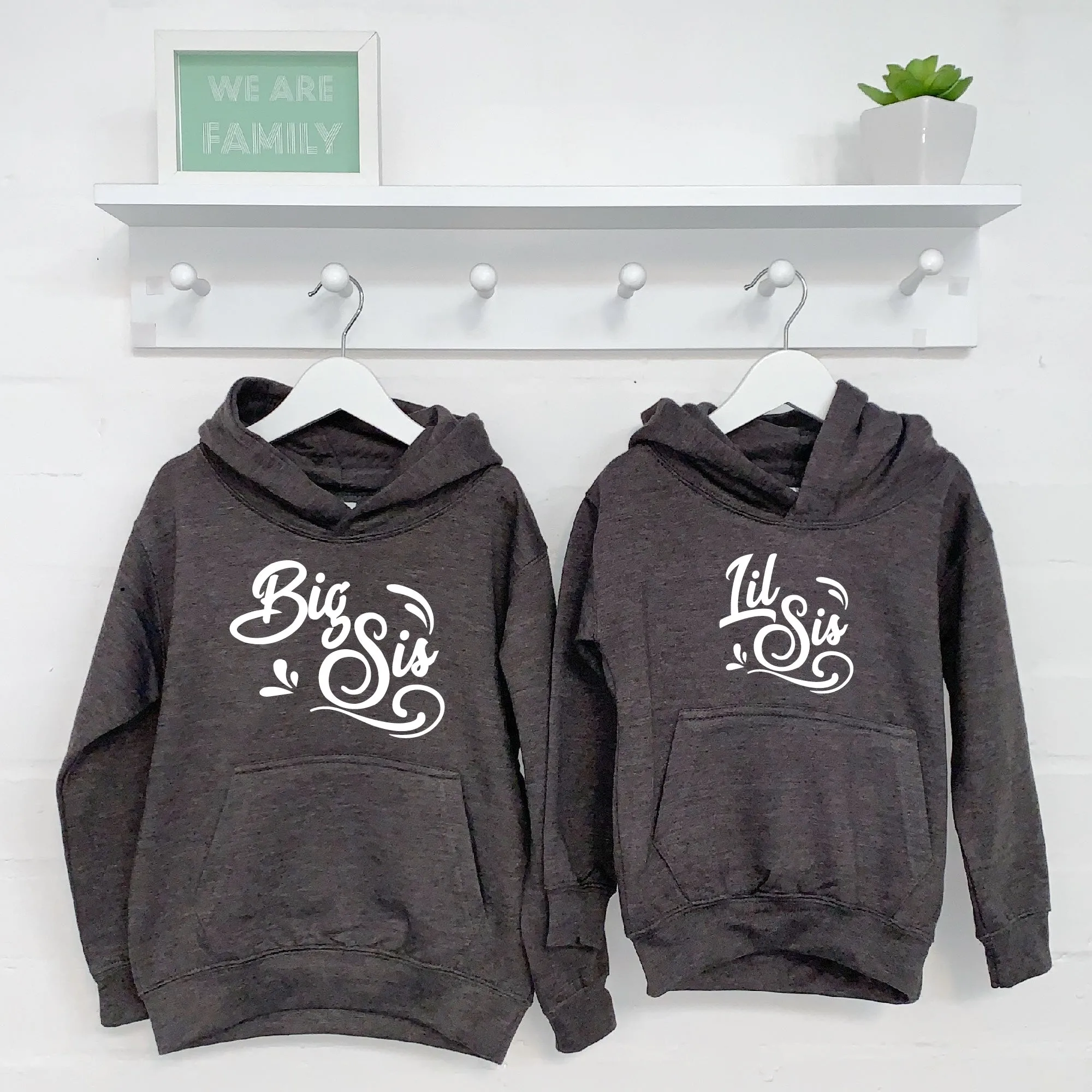 Sibling Waves Brother Sister Hoodie Set