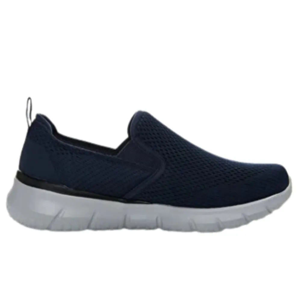 SKECHERS Men's Del Retto Gilman Running Shoe (Navy)